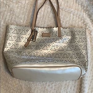 coach perforated tote bag